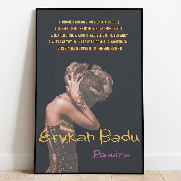 Erykah Badu - Baduizm Poster - Picture 1 of 1